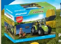Edeka Playmobil Traktor mit Anhänger 72009 Angebot