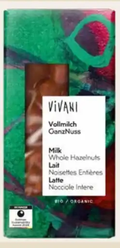 Edeka Vivani Bio Schokolade Vollmilch Angebot