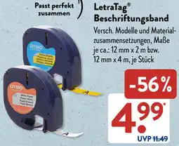 Aldi Süd LetraTag Beschriftungsband Angebot