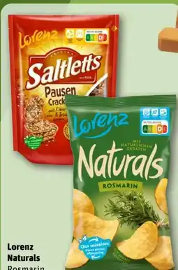 REWE Center Lorenz Naturals mit Rosmarin Angebot
