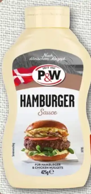nahkauf P&W Hamburger Sauce Angebot
