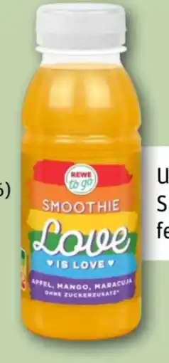 REWE Center Rewe to go Smoothie Love is Angebot