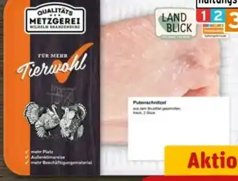 REWE Center Metzgerei Wilhelm Brandenburg Puten-Schnitzel Angebot