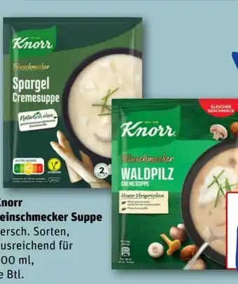 REWE Center Knorr Feinschmecker Waldpilz Suppe Angebot