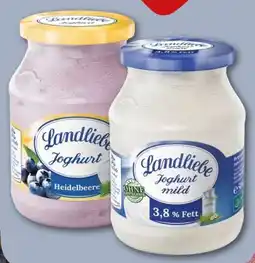 REWE Center Landliebe Joghurt Heidelbeere Angebot