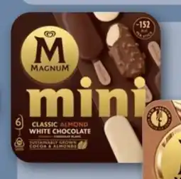 REWE Center Langnese Magnum Mini Classic Almond White Chocolate Angebot