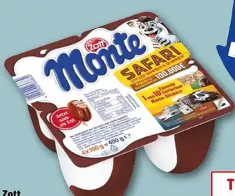 REWE Center Zott Monte Maxi Schoko Angebot