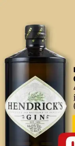 REWE Center Hendrick‘s Gin Angebot