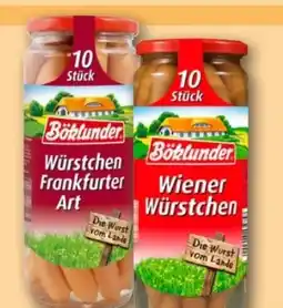 REWE Center Böklunder Würstchen Frankfurter Art Angebot