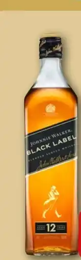 REWE Center Johnnie Walker Black Label Blended Scotch Whisky 12 Y Angebot