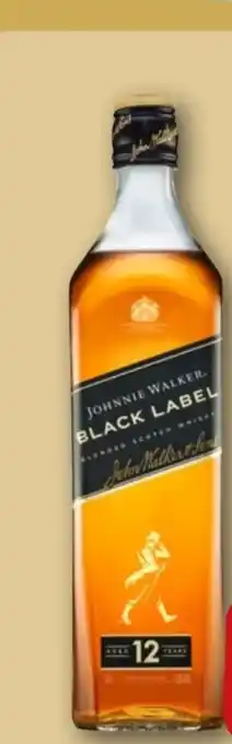REWE Center Johnnie Walker Black Label Blended Scotch Whisky 12 Y Angebot