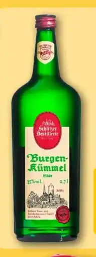REWE Center Schlitzer Destillerie Burgenkümmel Likör Angebot