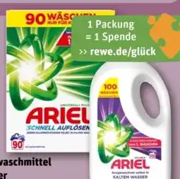 REWE Center Ariel Vollwaschmittel Pulver Angebot