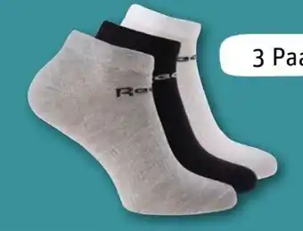 REWE Center Reebok Low-Cut Socken 3er-Pack Angebot