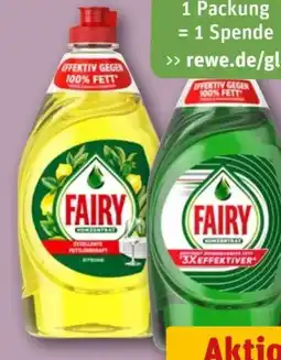 REWE Center Fairy Geschirrspülmittel Angebot