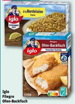 REWE Iglo Filegro Ofen-Backfisch Knuspriger Backteig Angebot