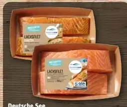 REWE Deutsche See Lachsfilet mit Haut Angebot