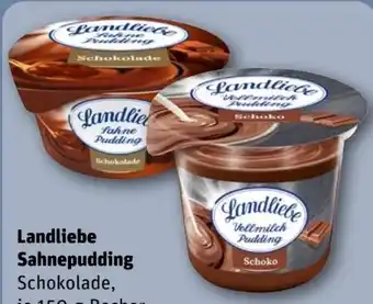 REWE Landliebe Sahnepudding Schokolade Angebot