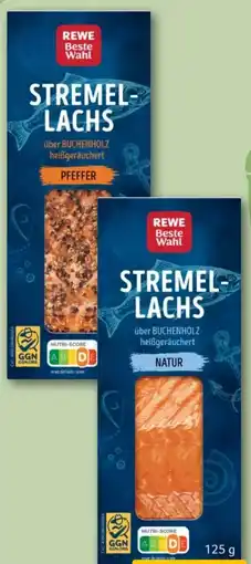 REWE Rewe Beste Wahl Stremellachs Natur Angebot