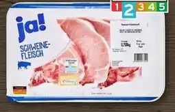 REWE ja! Schweine Stielkotelett Angebot