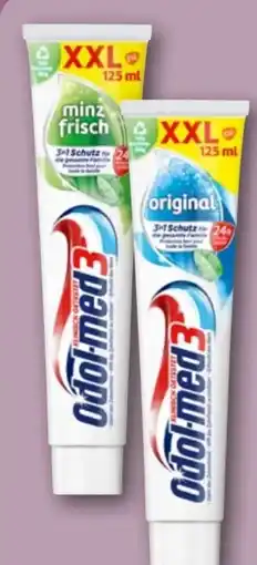 REWE Odol-Med 3 Zahncreme Original XXL Angebot