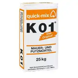Hellweg Quick-Mix Mauer- und Putzmörtel K 01 Angebot