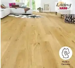 Hellweg Living by Haro Fertigparkett LbH Landhausdiele Eiche Angebot