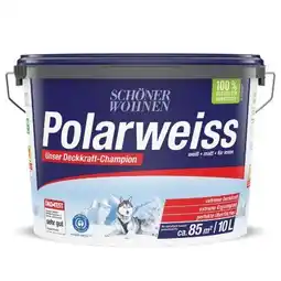 Hellweg Schöner Wohnen Innenfarbe Polarweiss Angebot