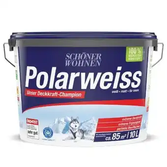 Hellweg Schöner Wohnen Innenfarbe Polarweiss Angebot
