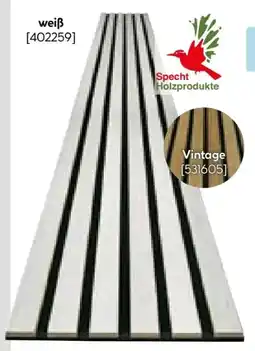Hellweg Specht Holzprodukte Ambiente Akustikpaneel Angebot