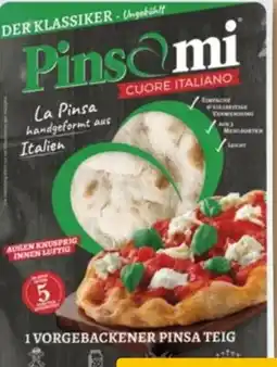 REWE Pinsami Vorgebackener Pinsa Teig Angebot