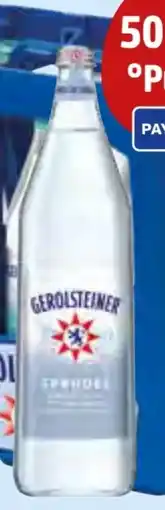 trinkgut Gerolsteiner Mineralwasser Angebot