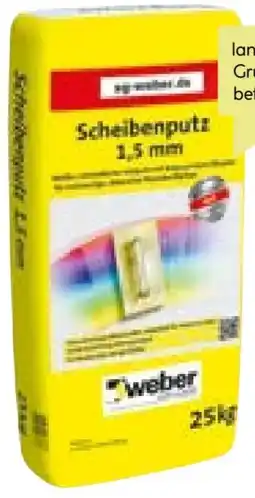 BayWa Saint-Gobain Weber Scheibenputz Angebot
