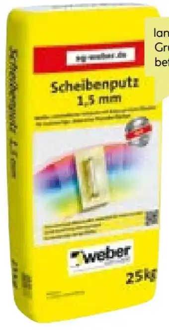 BayWa Saint-Gobain Weber Scheibenputz Angebot