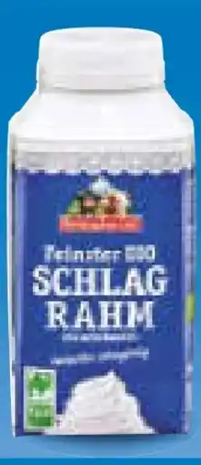 Netto Marken-Discount Berchtesgadener Land Feinster Bio Schlagrahm Angebot