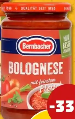 PENNY Bernbacher Pastasaucen Angebot