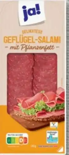 nahkauf ja! Delikatess Geflügel-Salami Angebot