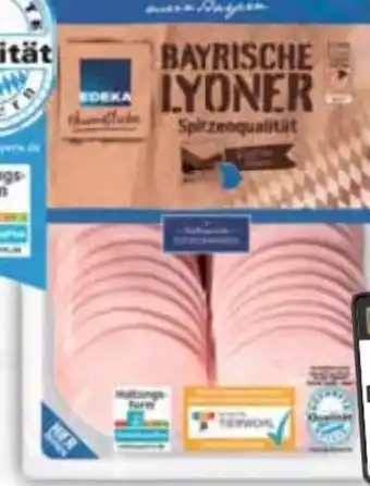 E-Center Edeka Heimatliebe Bayrische Lyoner Angebot