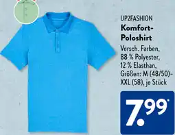 Aldi Süd UP2FASHION Komfort Poloshirt Angebot