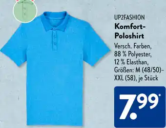 Aldi Süd UP2FASHION Komfort Poloshirt Angebot