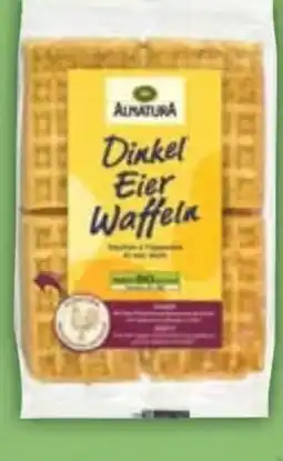 E-Center Alnatura Bio Dinkel Eier Waffeln Angebot