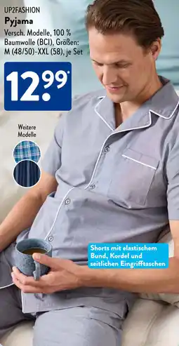 Aldi Süd UP2FASHION Pyjama Angebot