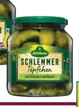 Edeka Kühne Schlemmer Töpfchen Gewürzgurken Angebot