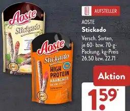Aldi Süd AOSTE Stickado Angebot