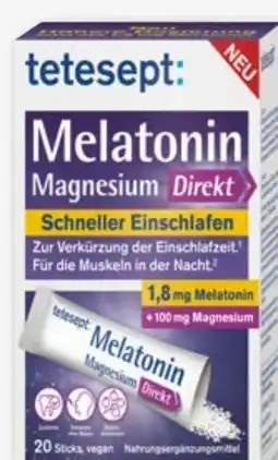tegut Tetesept Melatonin direkt + Magnesium Angebot