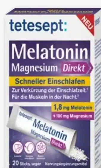 tegut Tetesept Melatonin direkt + Magnesium Angebot