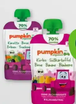 tegut Pumpkin Organics Bio-Gemüse-Quetschie Angebot