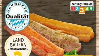 REWE Center Metzgerei Landbauern Schweine-Bauchscheiben mariniert Angebot