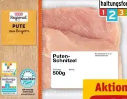 REWE Center Rewe Regional Puten-Schnitzel Angebot