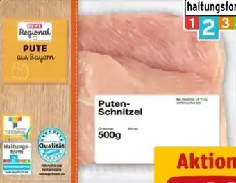 REWE Center Rewe Regional Puten-Schnitzel Angebot